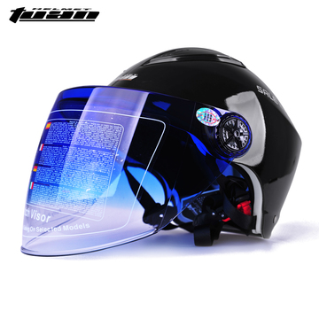 TUAN/途安T803摩托车头盔电动车高清防紫外线大镜片夏季