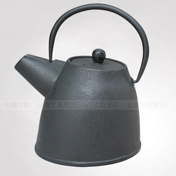 厂家直销铸铁茶壶 仿日本老铁壶 炮台1.2L煮茶利器9折优惠
