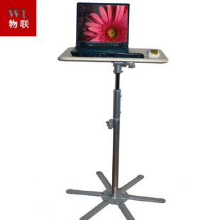 站立站着上网笔记本电脑桌折叠升降本本桌可移动桌懒人桌无缝桌