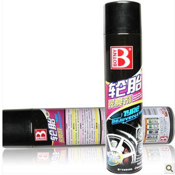 保赐利汽车轮胎蜡 轮胎泡沫光亮剂 保护剂 清洗剂 抗老化B－1107
