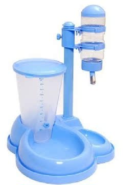25省包邮高级宠物自动喂食器 升降立式组合饮水喂食机 猫狗盆