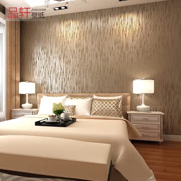 纯色素色无纺布条纹墙纸温馨卧室客厅墙纸现代简约沙发背景墙壁纸