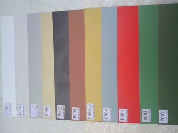 金兰纯色胶地板 pvc地板革 塑胶石塑地板片材黑白色绿色地胶板