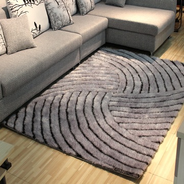 新款特价豪华欧式3D立体弹力丝地毯客厅茶几卧室时尚满铺地毯