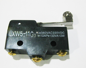 微动开关 行程开关LXW5-11G3限位开关 塑料外壳 铁柄DV220VAV380V