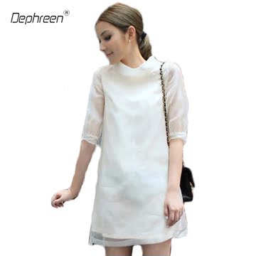双1111特价夏装新款韩版女装蕾丝雪纺衫半身短裙连衣裙子