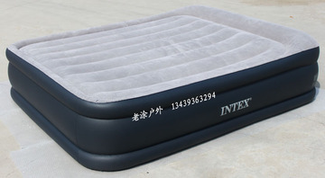 INTEX正品充气床双人双层内枕式气垫床高层豪华型充气床垫