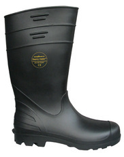正品黑莱尔雨鞋耐油耐酸碱防水劳保鞋安全鞋雨靴工业劳保特价促销