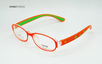 迪迈DHR6017超轻软体TR90塑胶钛椭圆型框时尚男女孩近视眼镜架