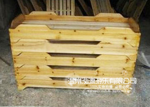 泓源幼儿园单层木床，承重斤以上儿童实木床 质量保证