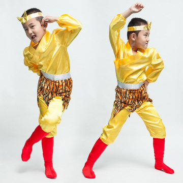 六一儿童节表演服少儿演出服孙悟空服装西游记套装舞蹈服特价