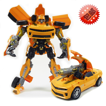 超大变形金刚大黄蜂 擎天柱 正版变形汽车机器人玩具模型带声光