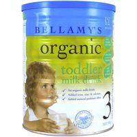 澳洲代购 Bellamy’s/贝拉米有机奶粉3段（12个月）6罐整箱直邮