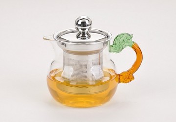 斌能达耐热玻璃壶壶红茶茶具泡茶器不锈钢过滤内胆功夫茶具包邮