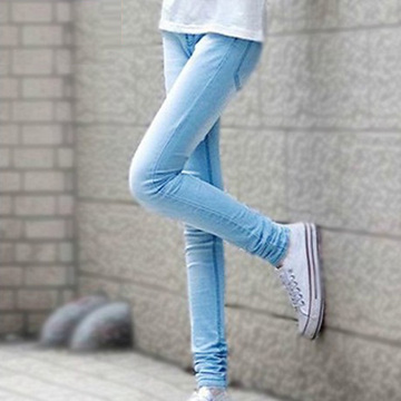 2016夏季薄款新款韩版铅笔裤小脚牛仔裤子女士式牛仔裤子潮