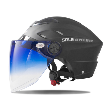 TUAN/途安T858摩托车头盔电动车高清防紫外线大镜片夏季