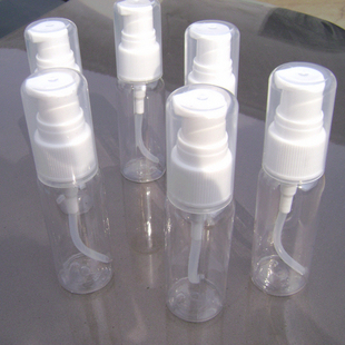 30ml乳液分装瓶 粉泵瓶 塑料瓶 化妆品工具　白头 方便好用可爱