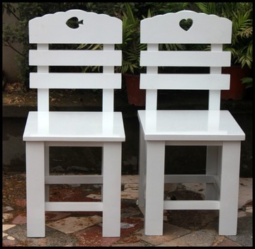 厂家直销 实木餐椅 地中海风格  咖啡椅 实木椅子 白色