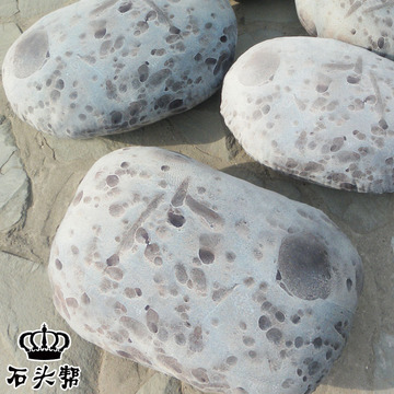 欧式冥王星石鹅卵石多功能逼真石头抱枕家居布艺生产厂家创意礼品