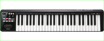 正品行货罗兰Roland Cakewalk A-49 MIDI键盘半配重 光感控制包邮