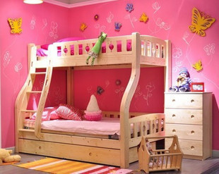 2012款实木双层床/子母床/儿童床/上下铺床/高低床可定制