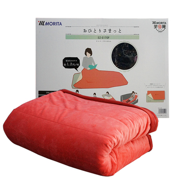 日本morita森田SZ-S170F电热毯电热睡袋 柔软双层秋冬睡袋可水洗