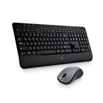罗技MK520无线键鼠套装 无线键盘鼠标笔记本电脑鼠标游戏办公套件