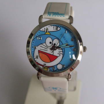 2016白色卡通时尚哆啦A梦DORAEMAN叮当猫机器猫手表学生儿童手表