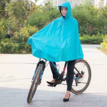 天堂雨衣自行车雨披男女户外单人雨衣加长加大带防风夹防飘送鞋套