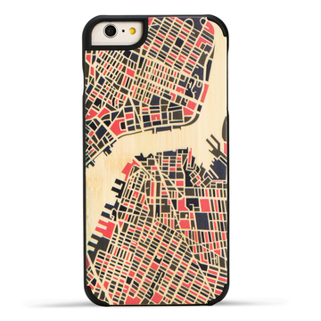 地图系列彩绘手机壳 适用于苹果iphone6plus 6splus5.5寸
