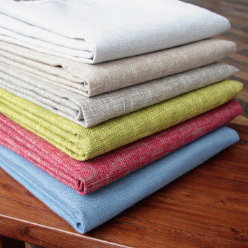 沙发垫布料细麻布厚粗麻布 麂皮绒布料 标价已经包含常规手工费