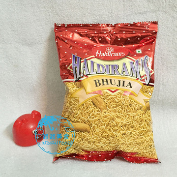 haldiram's snacks 印度小吃开袋即食咖喱零食 BHUJIA 印式小薯条