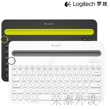 罗技K480 多功能智能蓝牙键盘 电脑手机平板无线键盘集成式一体化