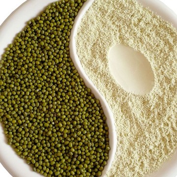 细腻 天然绿豆粉 面膜食用 控油 去激素性皮炎 450克