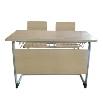 【冠裕家具】优质学校双人学习桌椅  KZ011-2 双人学习课桌组合