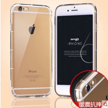 iphone6s手机壳苹果6plus硅胶套5.5寸超薄透明软壳4.7保护壳新潮