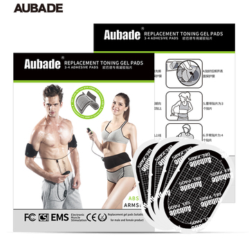 Aubade健臂器专用水柔凝胶贴片1套4片