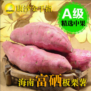 海南澄迈板栗红薯 富硒地瓜板栗薯黄心番薯5斤