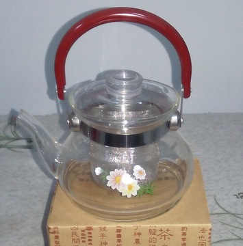 泡煮黑茶普洱茶可直火烧美祺工夫电茶炉陶然炉专用耐热凉水玻璃壶