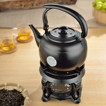 包邮不锈钢酒精炉专用茶壶电磁壶煮咖啡壶泡茶壶烧水壶直火水壶包