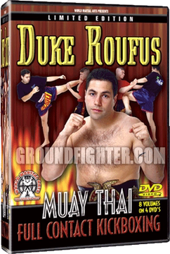泰拳教程 世界冠军Duke Roufus演示/泰拳教材 DVD原版翻刻