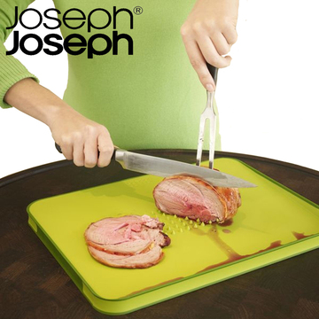 英国进口Joseph Joseph斜面菜板砧板防滑加厚塑料无毒抗菌切菜板