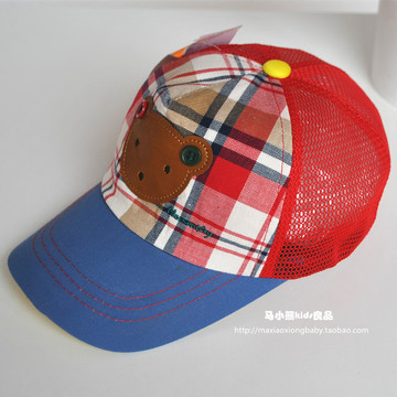 童装2015新款儿童帽子韩版遮阳帽男女童小熊鸭舌帽棒球帽
