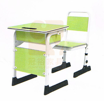 厂家直销双人课桌椅 单人课桌椅 升降课桌椅 学生书桌KZ17
