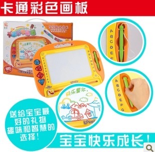 正品欧锐 儿童玩具1-6岁 彩色磁性写字板 画板学习板6671大号画板