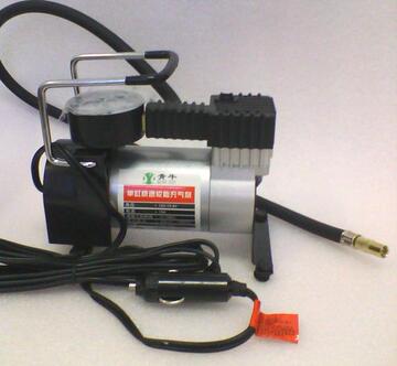 青牛车载充气泵12V大功率便携式充气泵轮胎打气泵电动充气泵包