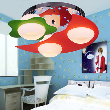 特价现代简约led客厅吸顶灯儿童卧室灯星月玻璃灯具灯饰