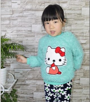 包邮2015冬季新款加厚女童外套1-2-3-4岁韩版宝宝服儿童保暖衣服