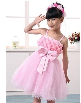 女童表演服装现代舞幼儿园演出服儿童舞蹈亮片少儿演出服装公主裙