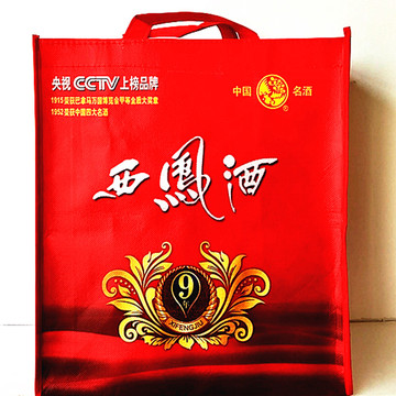 中国名酒陕西特产9年西凤凤香型45度白酒特价促销包邮礼盒袋装2瓶